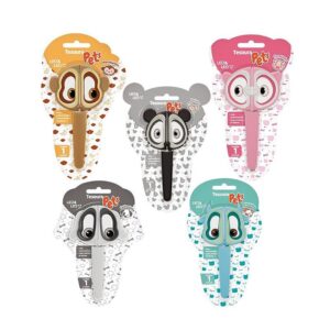 Tesoura Escolar Pets LEO E LEO - BLISTER