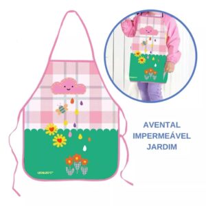 Avental Infantil Jardim LEO E LEO - UND
