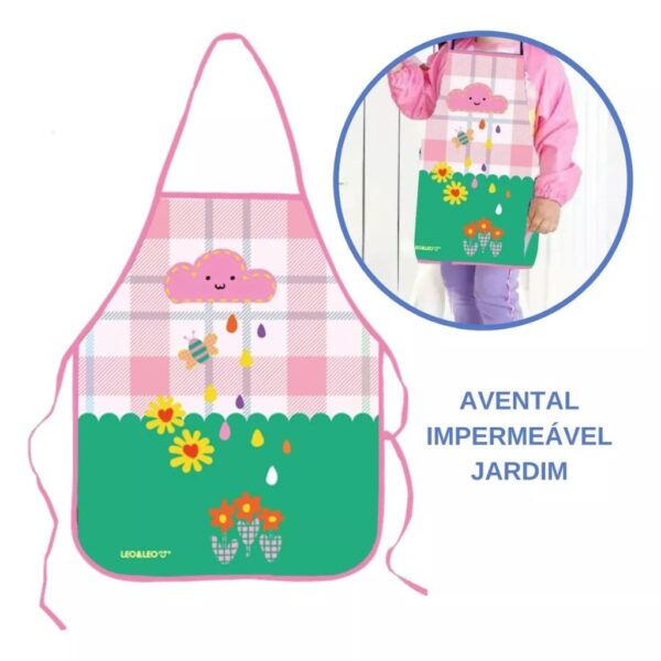 Avental Infantil Jardim LEO E LEO - UND