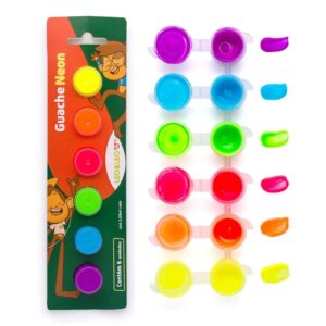 Guache NEON Blister C/6 Cores LEO E LEO