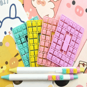 Caneta Gel Personalizável Alfabeto 0.5mm - IMPORTADO - UND