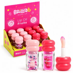 Make Lip Oil Fruits 3,8ml c/ Aroma - BRILHAE - CAIXA 12 UND
