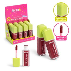 Make Lip Gloss Matte Super 7ml - BRILHAE - UND
