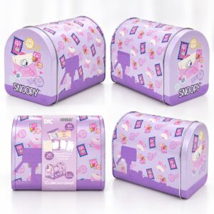 Lata Colecionável de Metal com Cartas e Envelopes Snoopy - DAC