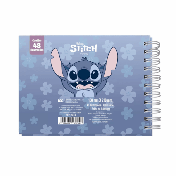 Livro de Colorir STITCH DAC - UND