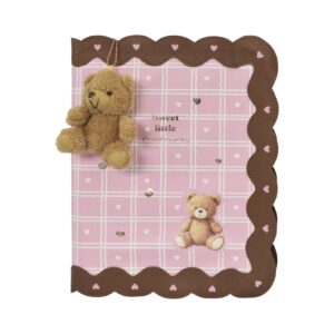 Fichário Universitário Capa em PU Trendy Ursinho 48 fls - DAC