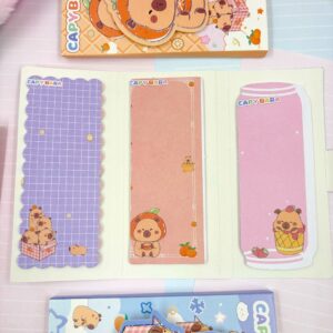 Caderninho Notas Adesivas c/ Velcro Capivara - 2 Und