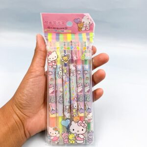 Marca Texto 2 Pontas Hello Kitty - BLISTER