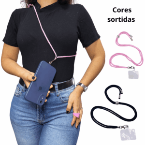 Cordão para Celular Alça Pescoço com Alça Ajustável - UND