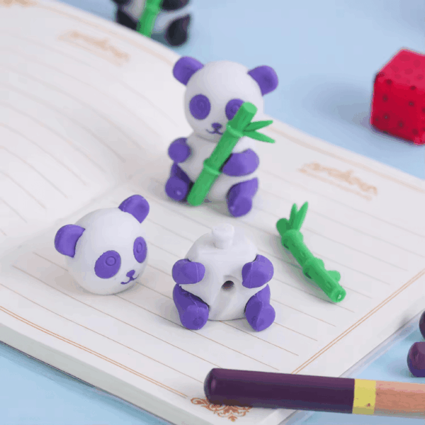 Borracha Fofa Pandinha - PACOTE 6 UND