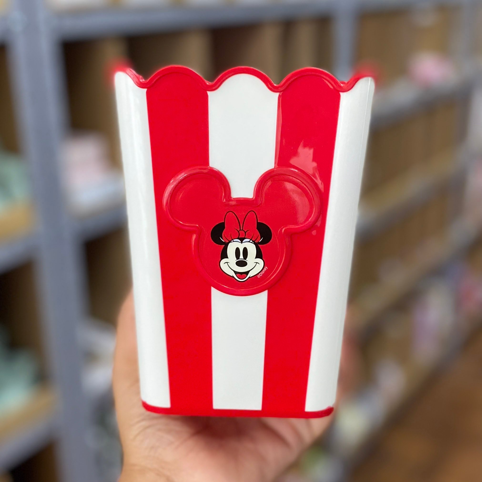 Balde de Pipoca Quadrada Minnie Disney 1,5L - PLASÚTIL - UND