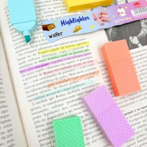 Marca texto Fofo Biscoitinho Mirabel 6 Cores - BLISTER