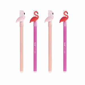 Caneta Gel Esferográfica Apagável 0.7mm Flamingo BRW
