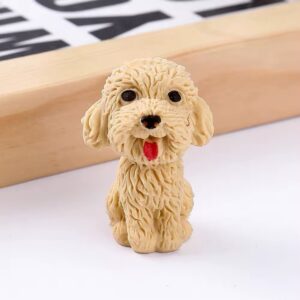 Borracha Fofa 3D Ponteira Dog - IMPORTADO - PACOTE 6 UND