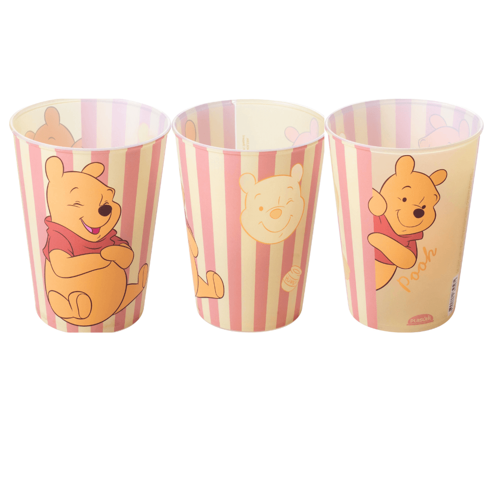 Copo Ursinho Pooh e Amigos Sortido 320 ml - PLASÚTIL - UND