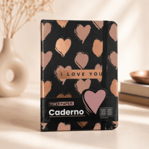 Caderneta Love c/ Pauta A6 96 Fls 14,5 x 10,5 cm - YINS PAPER - UND