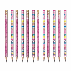 Lápis Preto Hb Barbie Tris - Kit 12 Und