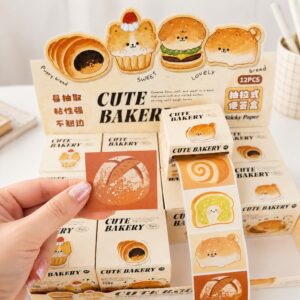 Adesivo Cute Bakery Padaria Caixinha 50 Und - IMPORTADO - UND