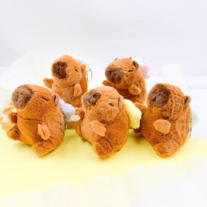 Chaveiro Fofo Pelúcia Capivara Estrelinha 10cm - UND
