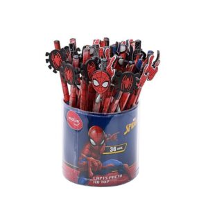 Lápis Preto Hb Top Homem Aranha Molin