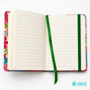 Caderno A6 Pautado Happy Day c/ Elástico 10,5x14,5cm 96 fls - UNISO - UND