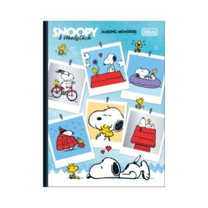 Caderno Colegial Costurado LUXO 80 fls SNOOPY - TILIBRA - UND