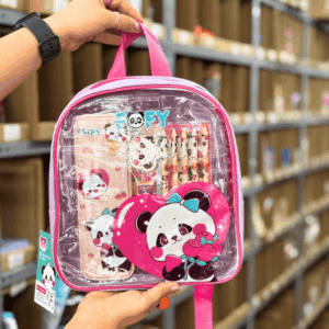 Kit Artístico Panda 10 Peças c/ Mochila - FOFY - UND