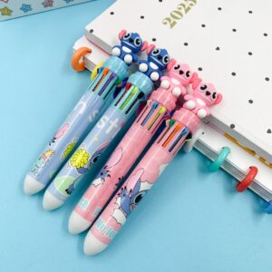 Caneta 10 Cores STITCH - UND