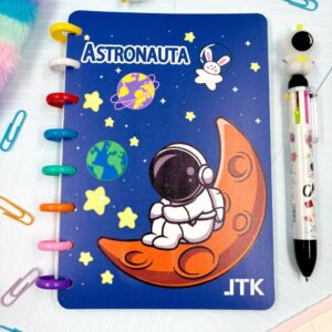 Caderno de Disco 21,5x14,6 cm Astronauta