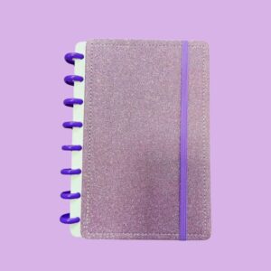 Caderno de Disco 21,5x14,6cm Glitter