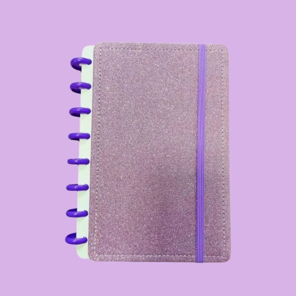 Caderno de Disco 21,5x14,6cm Glitter