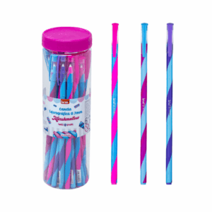 Caneta Esferográfica 0.7 mm Marshmallow - BRW - POTE C/ 24 UND