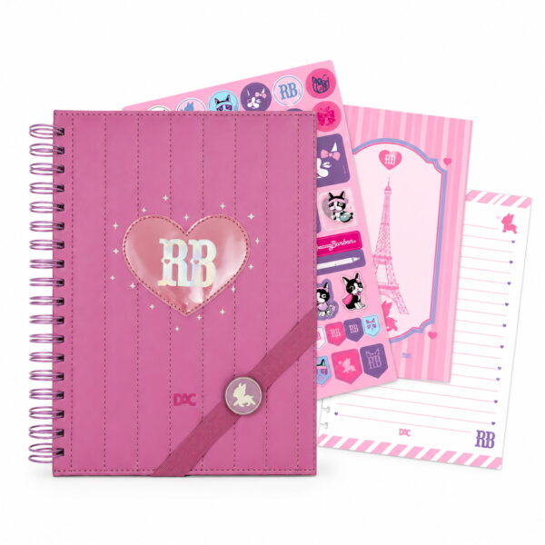 Caderno Smart Colegial Rebecca Bonbon Rosa 80 Fls - DAC