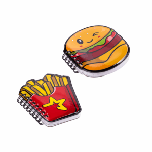 Caderno Formato Fast Food  80 fls 95X100mm - BRW - UND