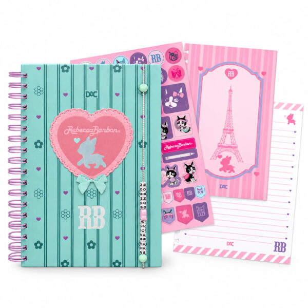 Caderno Smart Colegial Rebecca Bonbon Verde 80 Fls - DAC