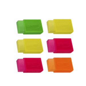 Borracha Neon c/ Capa Plástca - BRW - 6 UND