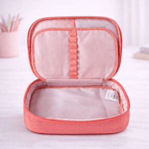 Estojo Box Porta Objetos Teen ROSA - FOFY - UND