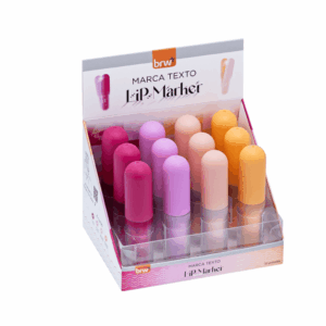 Marca Texto Lip Marker - BRW - CX 12UND