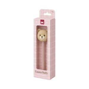 Caneta Esferográfica Fluffy Trendy Ursinho - DAC