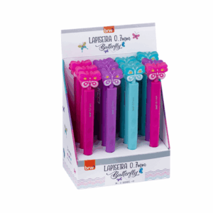 Lapiseira Plástica 0.7 mm Butterfly - BRW - CX 12 UND