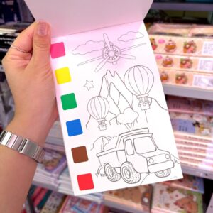 Livro Pintura Aquarela com Pincel 12 Folhas - Transporte