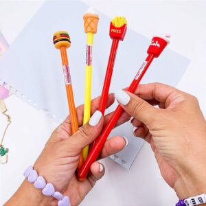 Caneta Fofa Fast Food Lovelypen - Pacote 6 Und