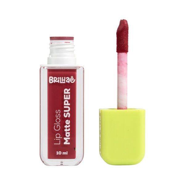 Make Lip Gloss Matte Super 7ml - BRILHAE - UND