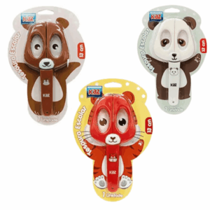 Tesoura Escolar 13cm Zoo KAZ - BLISTER