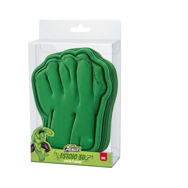 Estojo Box 3D Mão Hulk Marvel - DAC