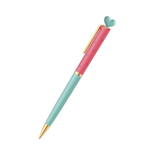 Conjunto Criativo Hello Bloco 80 fls, Adesivos e Caneta Azul - DAC