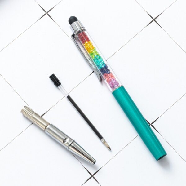 Caneta Touch Pedrinhas Color - Kit 4 Und