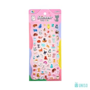 Adesivo Decorativo 3D GATO - UNISO - UND
