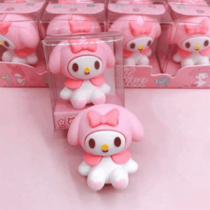 Apontador Emborrachado Fofo My melody - Cx 16 Und