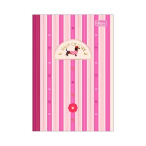 Caderno Brochura Capa Dura 1/4 Brownie Dog 14x20cm 80 Fls - TILIBRA - UND